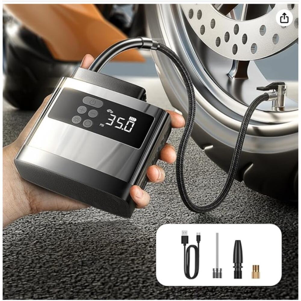 Tire Inflator Cordless 150PSI with 6000mAh Battery